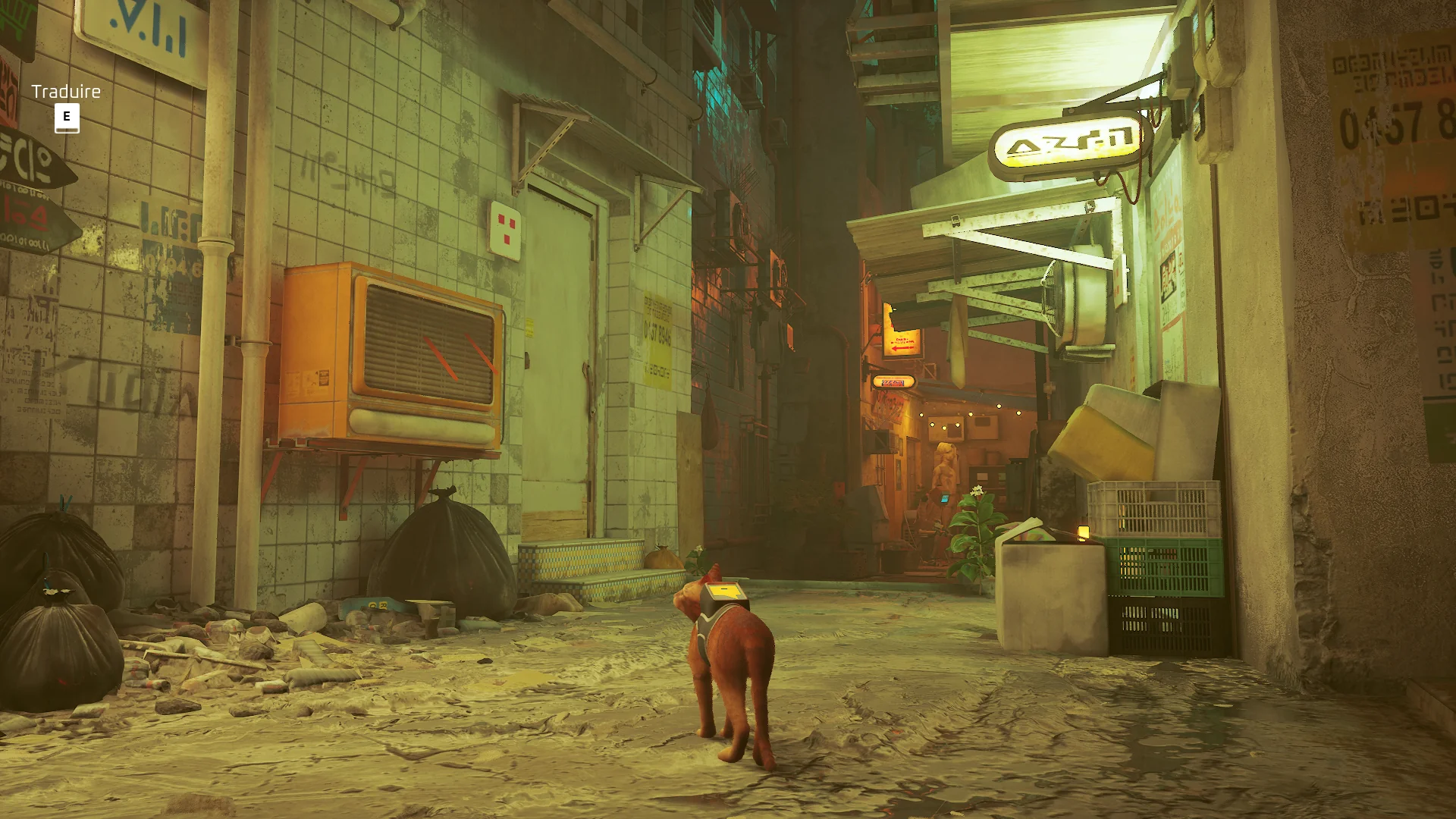 Stray ゲーム画面