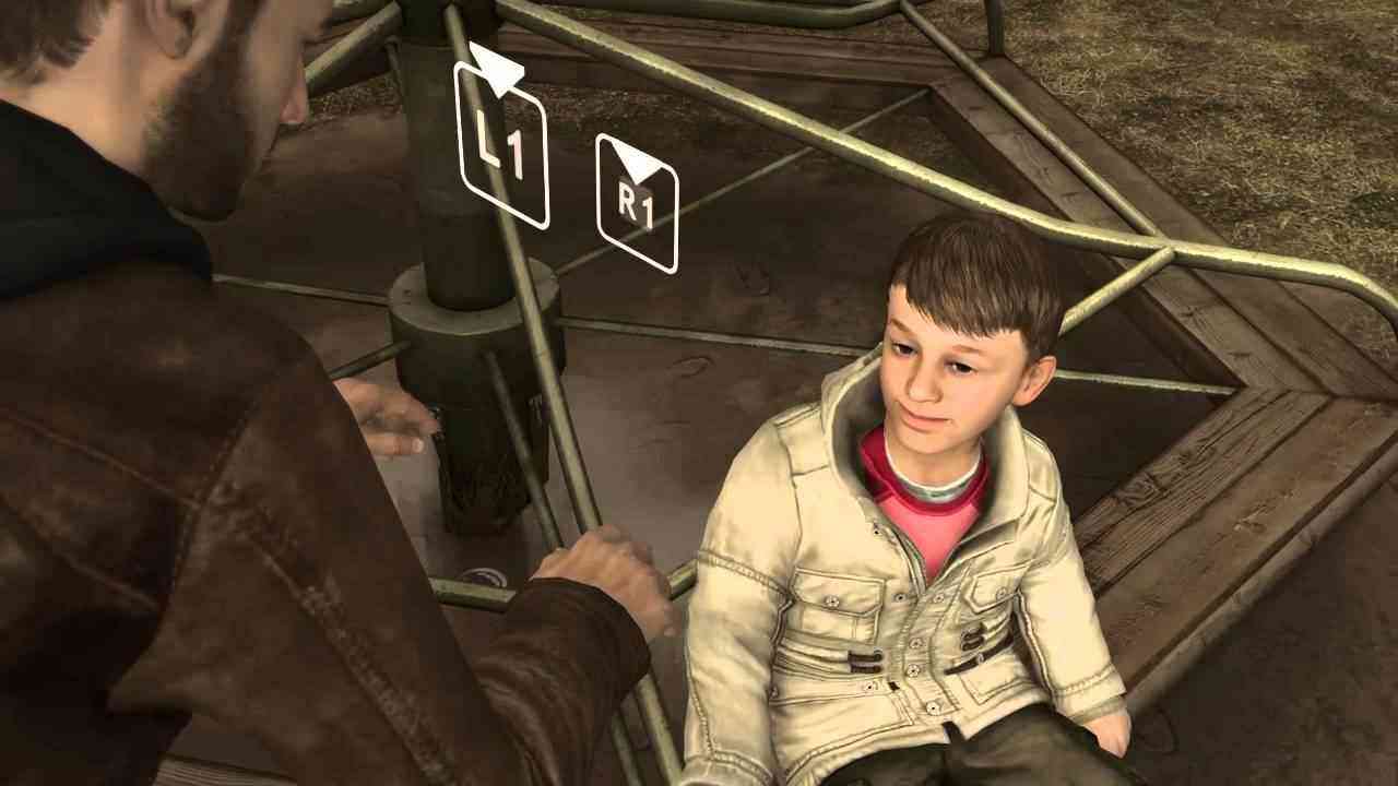 HEAVY RAIN ゲーム画面