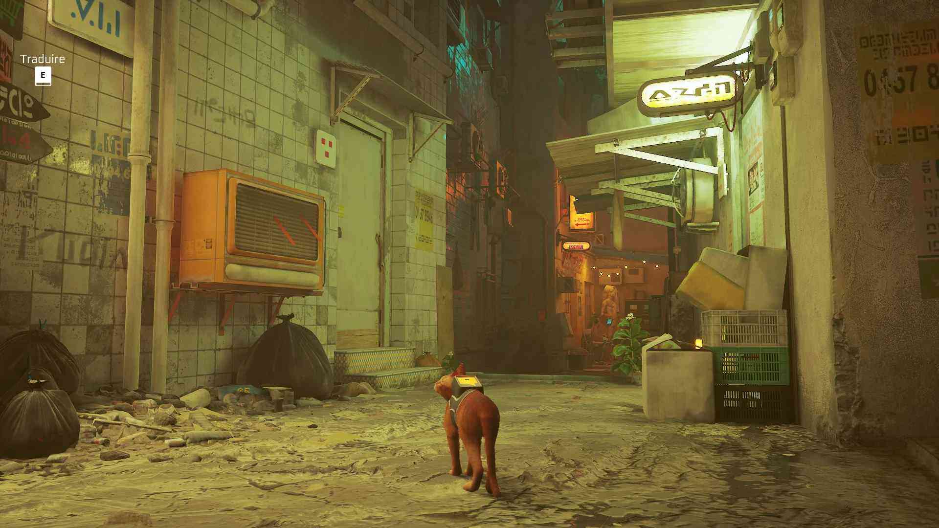 Stray ゲーム画面
