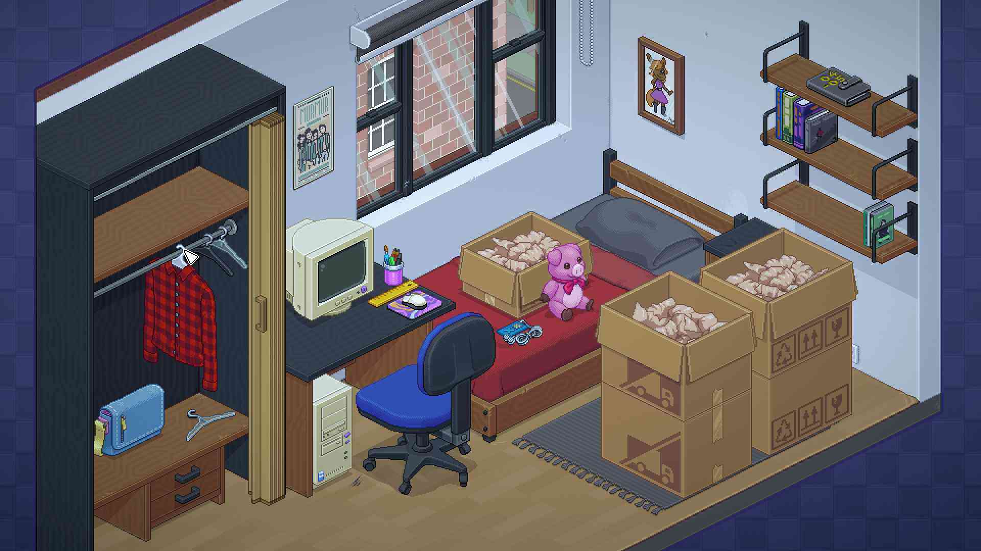 Unpacking ゲーム画面